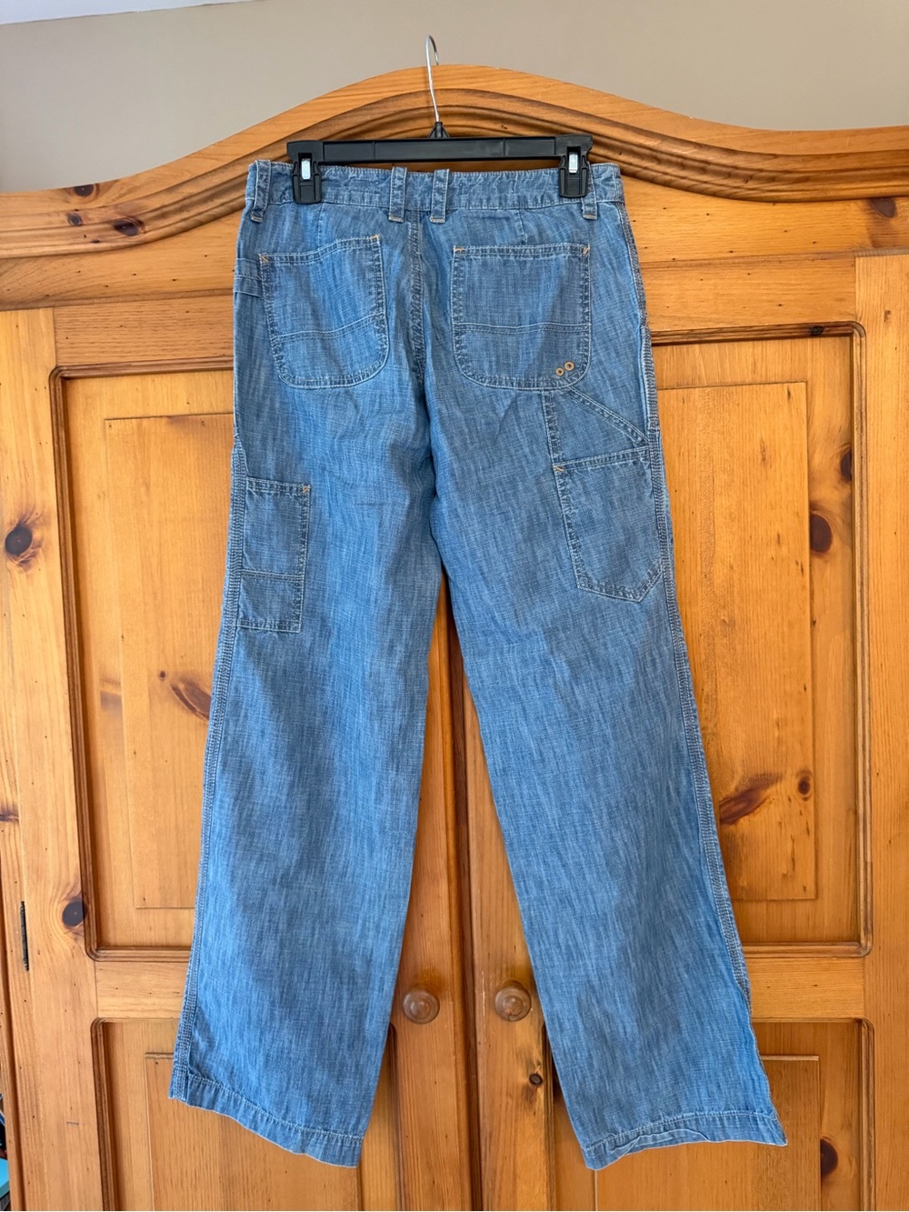 Pilcro and the Letterpress Light Blue Wide-Leg Denim Jeans - Picture 2 of 6